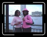 Regionals 2005 - Sheila and Mimi in downtown Jacksonville * 600 x 450 * (82KB)